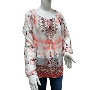 Jennifer Lopez size Large Women’s sheet long sleeve top